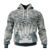 NFL Denver Broncos Custom Name Number Honor US Air Force Veterans Pullover Hoodie
