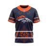 NFL Denver Broncos Custom Name Number Native With Samoa Culture T-Shirt