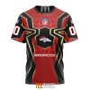 NFL Denver Broncos Custom Name Number Spider Man T-Shirt