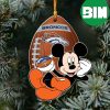 NFL Denver Broncos Mickey Custom Shaped Ornament