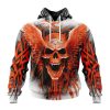 NFL Denver Broncos Special Kits With Skull Pullover Hoodie