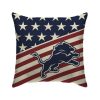 NFL Detroit Lions American Decorative Square Pillow Case