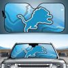 NFL Detroit Lions Big Logo Car Sunshade