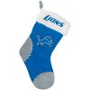 NFL Detroit Lions Blue Grey Christmas Socks