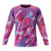 NFL Detroit Lions Breast Cancer Sweatshirt