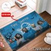 NFL Detroit Lions Custom Name Halloween Rubber Doormat