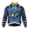 NFL Detroit Lions Custom Name Number Classic Style Pullover Hoodie