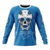 NFL Detroit Lions Custom Name Number Kits For Dia De Muertos Sweatshirt