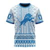 NFL Detroit Lions Custom Name Number Native Concepts T-Shirt