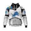 NFL Detroit Lions Custom Name Number Star Wars Pullover Hoodie