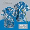 NFL Detroit Lions Custom Name Special Tropical Fruit Hawaiian Shirt