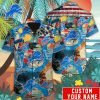 NFL Detroit Lions Custom Name Special Vintage Style Hawaiian Shirt