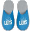 NFL Detroit Lions Grey Blue In-House Slippers