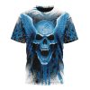 NFL Detroit Lions Special Kits With Skull T-Shirt