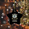 NFL Green Bay Packers Black Star Ornament