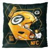 NFL Green Bay Packers Connector Velvet Square Pillow Case
