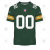 NFL Green Bay Packers Custom Name Number Green Home Jersey T-Shirt