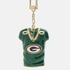 NFL Green Bay Packers Custom Name Number Jersey Style Custom Shaped Ornament