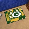NFL Green Bay Packers Logo Rubber Doormat
