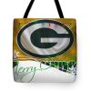NFL Green Bay Packers Merry Christmas Tote Bag
