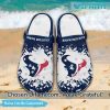NFL Houston Texans Custom Name Bleu White Crocs