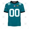 NFL Jacksonville Jaguars Custom Name Number Teal Home Jersey T-Shirt