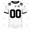NFL Jacksonville Jaguars Custom Name Number White Road Jersey T-Shirt