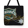 NFL Jacksonville Jaguars Merry Christmas Tote Bag