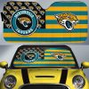 NFL Jacksonville Jaguars US Flag Style Car Sunshade
