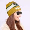 NFL Jacksonville Jaguars Yellow White Beanie