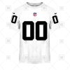 NFL Las Vegas Raiders Custom Name Number White Road Jersey T-Shirt