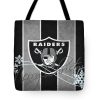 NFL Las Vegas Raiders Merry Christmas Tote Bag