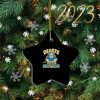 NFL Los Angeles Chargers Black Star Ornament