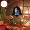 NFL Los Angeles Rams Black Bell Shaped Ornament