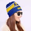 NFL Los Angeles Rams Blue Yellow Beanie