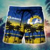 NFL Los Angeles Rams Coconut Tree Men Beach Shorts