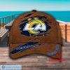 NFL Los Angeles Rams Custom Name Brown Classic Cap