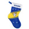NFL Los Angeles Rams High End Christmas Socks