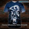 NFL Los Angeles Rams Jason Voorhees Horror T-Shirt
