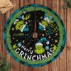 NFL Miami Dolphins Grinch Green Monster Christmas Tree Skirt