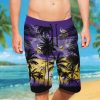 NFL Minnesota Vikings Coconut Tree Men Beach Shorts