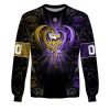 NFL Minnesota Vikings Custom Name Number Rose Dragon Sweatshirt