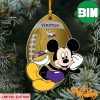 NFL Minnesota Vikings Mickey Custom Shaped Ornament
