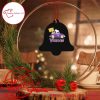 NFL Minnesota Vikings Peanuts Snoopy And Woodstock Bell Shaped Ornament