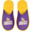NFL Minnesota Vikings Yellow Purple In-House Slippers