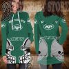 NFL New York Jets Helmet Women Hoodie Dress