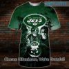 NFL New York Jets Jason Voorhees Night Green T-Shirt
