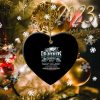 NFL Philadelphia Eagles Black Heart Shaped Ornament
