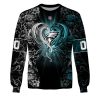 NFL Philadelphia Eagles Custom Name Number Rose Dragon Sweatshirt