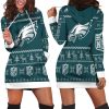 NFL Philadelphia Eagles Holiday Women Hoodie Dress